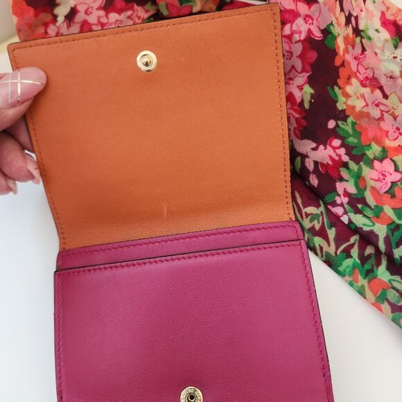 Valentino Garavani Rockstud Smooth Leather Bifold Wallet - Picture 10 of 15